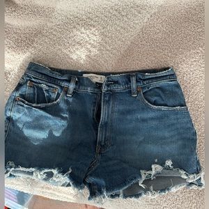 A&F midrise mom shorts